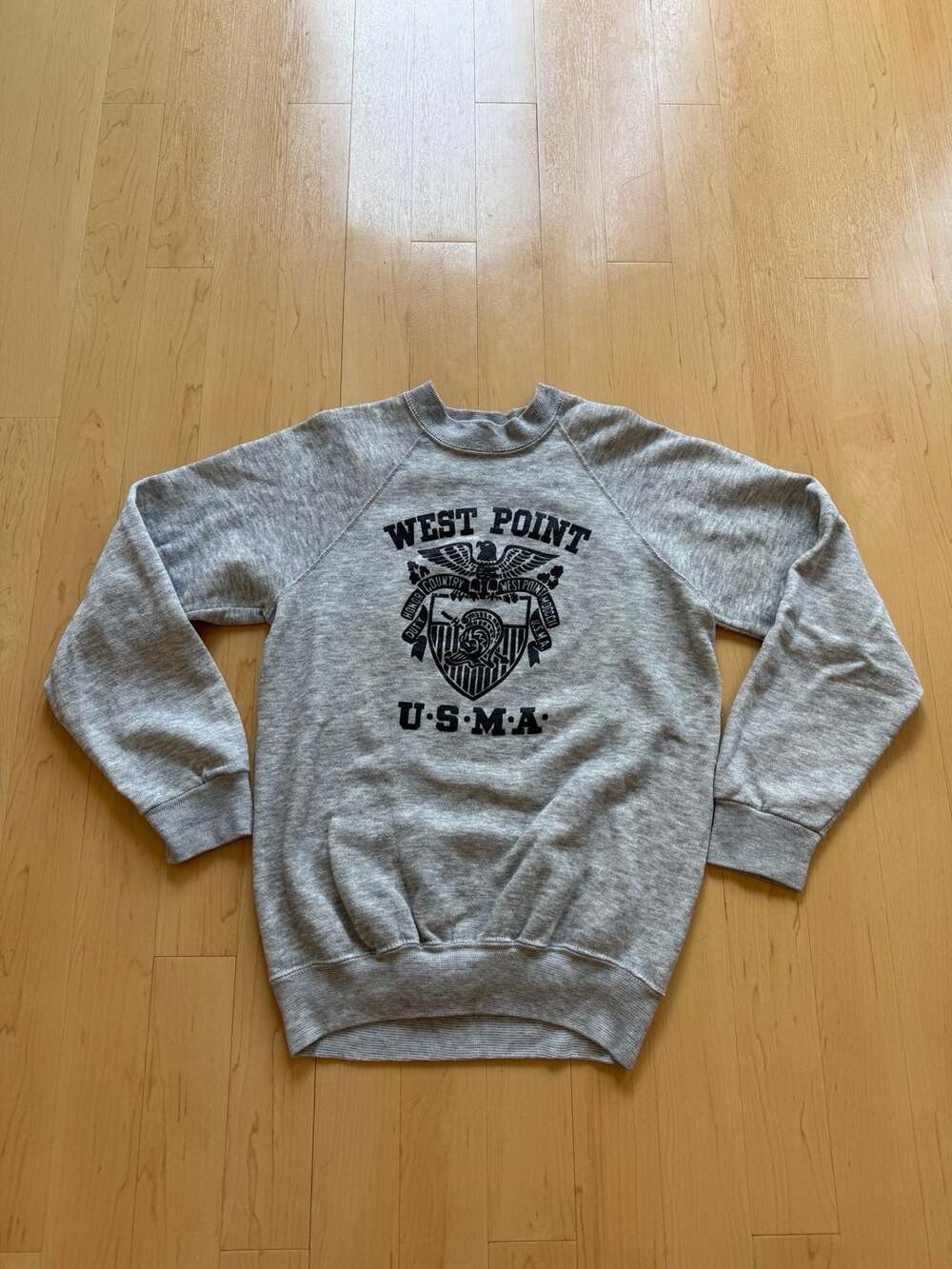 80s Bassett Walker West Point Usma Sweatshirt Size Medium